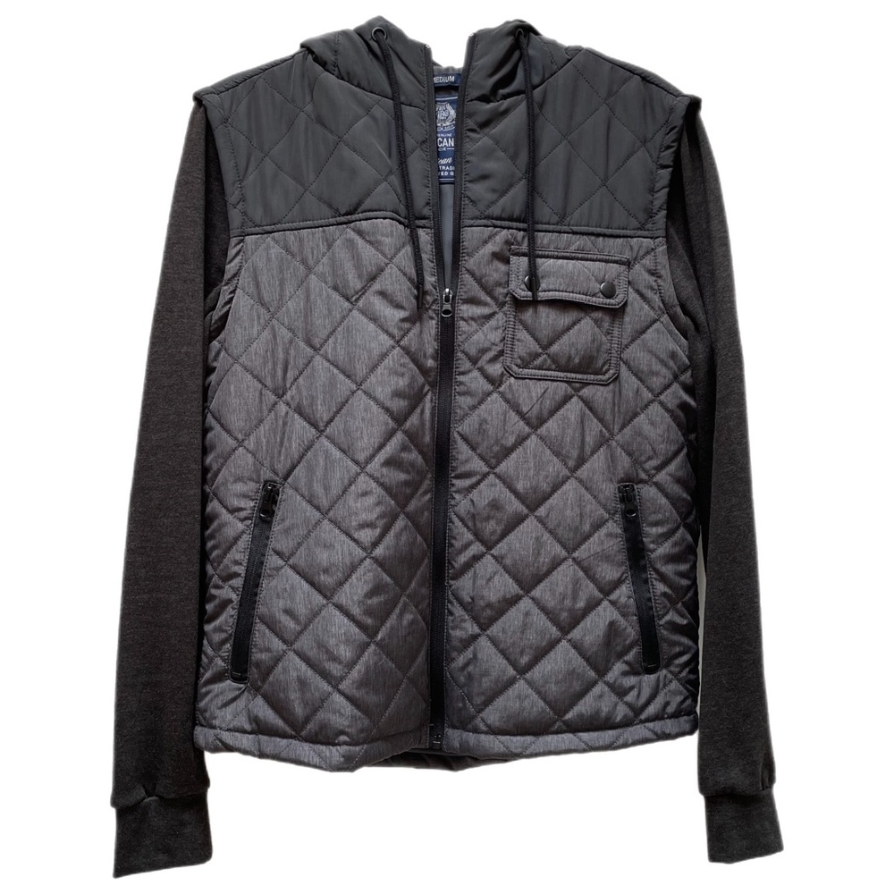 American Rag Hooded Vest Jacket Combo, medium